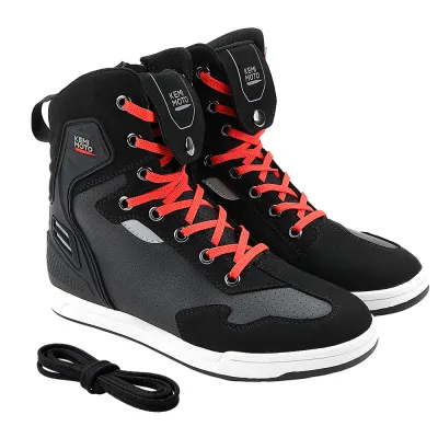 KEMIMOTO Nam Xe Máy Giày Mùa Hè Giày Boot Cổ Ngắn Chống Va Chạm Phản Quang Bảo Vệ Bền Thoáng Khí Moto Gear