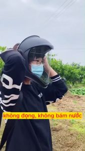 Kính bảo hộ TOÀN MẶT mặt nạ bảo hộ phun thuốc trừ sâu làm cơ khí làm mộc