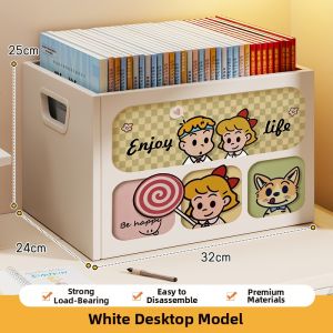 Wheeled Large Capacity Book Storage Box