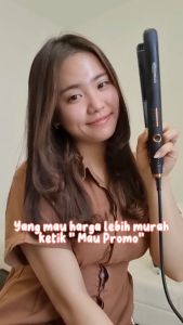 MAIMEITE Catokan Rambut Hair Straightener 2in1 Catok Keriting Lurus Keratin Ceramic