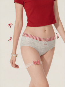 Breathable Antibacterial Invisible Sweet Stylish Womens Underwear