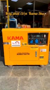 Mua máy phát điện thanh lý kama 5kw chạy dầu tại Hà Nội