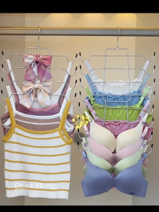 Dear Home ไม้แขวนเสื้อ ไม้แขวนชุดชั้นใน ไม้แขวนผ้าพันคอ สแตนเลส