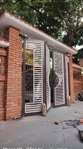 Motor Cổng Mở 2 Cánh 4 Cánh Tự Động - Mô tơ dạng con lăn lắp nhanh 20phút