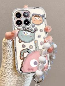Cartoon Ball Monster Phone Case for Oppo Find X9 X8 X7 X6 pro RENO 15/14/13 PRO+RENO 12/10+/9/8 Womens New Model K12 X11 K7X Fox Tail
