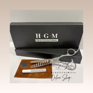 HGM Professional Hairdressing 6 Inch Fishbone Scissors Traceless Tooth Scissors Hair scissors Barber Knife Scissors 6寸美发专业发型师鱼骨剪无痕牙剪头发剪刀理发刀剪