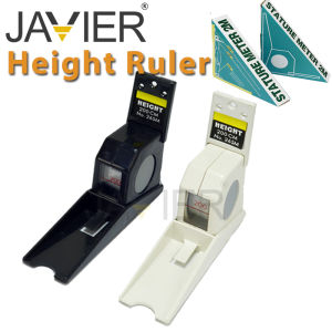 200cm Stadiometer Metric Wall Mounted Height Meter Growth Ruler CM Black