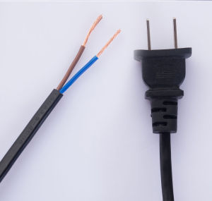 Pure Copper Two Pin Plug Cable 2 Core Power Cord 1 2 3 Meter Home Audio Video Extension Wire Electrical Wiring Material with Plug