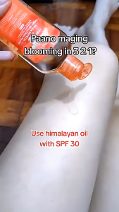 【BUY 1 TAKE 2】Bonita Himalayan Pink Salt Oil SPF 30 OrganicFace & Body Care & massage oil Comfort Hydrating