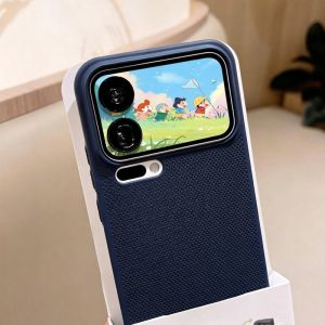 Luxury Mesh Grid Breathable Cooling Rugged Case For Xiaomi 17 15 Pro Max Ultra 15S Civi5 Pro Premium Retro Slim Back Phone Cover