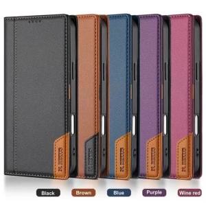 szhaiyu | Business Style Leather RFID Wallet Phone Case For Redmi Note 15 14 13 Pro Plus 4G 5G Flip Kickstand Anti-drop Protection Cover