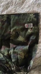 กางเกงผู้ชาย กางเกงขาสั้น ถ้ายูนิต กางเกงลายพรางทหาร เนื้อผ้าเวสปอยท๋