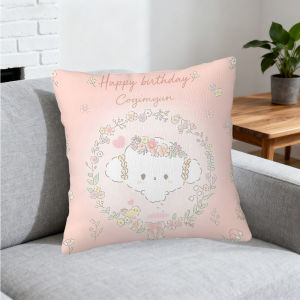 Sanrio | Sanrio Cogimyun Cute Cushion Cover Polyester Sofa Cushions Decorative Throw Pillows Home Decoration Pillowcover