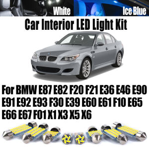 Interior LED Light Kit For BMW E87 E82 F20 F21 E36 E46 E90 E91 E92 E93 F30 E39 E60 E61 F10 E65 E66 E67 F01 X1 X3 X5 X6 Canbus