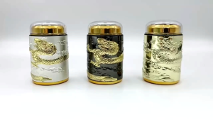 Máy Cạo Râu Điện Hoa Văn Rồng Khắc 3 Chiều Bằng Hợp Kim Bền Đẹp Máy cạo râu mini du lịch tiện lợi