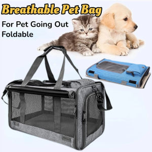 Foldable Pet Travel Bag: A Comfortable Solution for Cats & Dogs