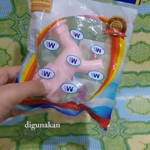 Kran Pvc Besar Tembok Mahkota Ukuran 1/2  X 3/4 Weldom Perlusin