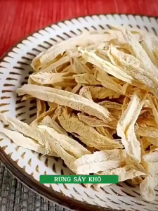 Gừng Sợi Sấy Khô (Trà Gừng Sấy Khô) Túi zip