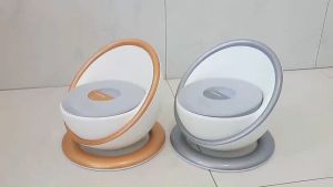 กระโถนดาวเสาร์ กระโถน ชักโครกเด็ก หมุนได้รอบทิศทาง นั่งสบาย ฝึกขับถ่าย