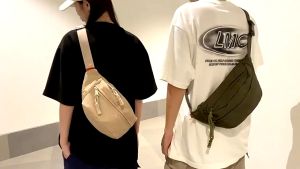 Túi vải đeo chéo ngực chất liệu canvas thể thao đi học túi xách nam nữ thời trang nhiều màu BZ026