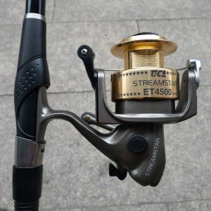 DiJia ET4500 2000 2500 3500 Metal Spinning Reel Sea Fishing Surf Fishing Wheel Precast Force Aluminium Alloy Frame Fishing Gear