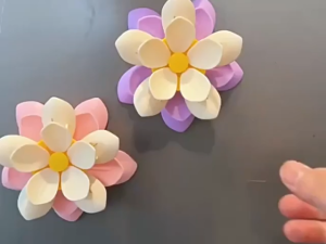 Magnetic Fridge Magnets 2 in 1 Food Sealing Clips Double-Layer Flowers