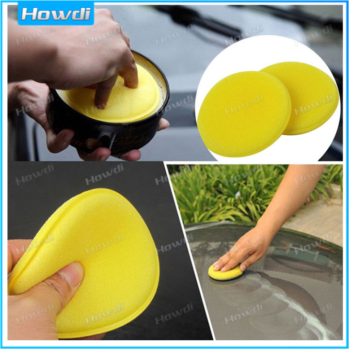 【Howdi Car Outlets】1 Pc Car Foam Sponge Foam Sponge Wax Applicator