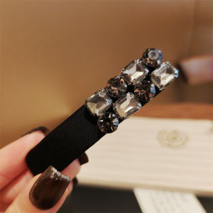 Kẹp Tóc Pha Lê Sang Trọng Kẹp Tóc BB Phụ Kiện Tóc Nữ Thời Trang Mới 2024 Kẹp Tóc Bên Hông Kim Cương Lấp Lánh