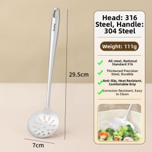 CHUANGSHUNFU | Stainless Steel Non-stick Safe Kitchen Mini Spatula