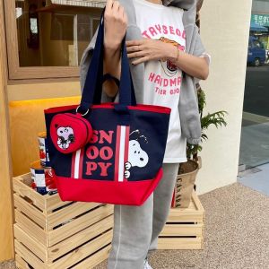 Large Capacity Tote Canvas Bag Work Student Bag Single Shoulder Cloth Bag Light Weight Bag