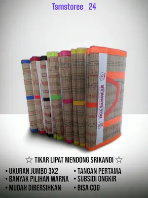 TIKAR LIPAT MENDONG SRIKANDI UKURAN JUMBO 3x2