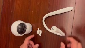 IP Camera Holder Stand Baby Monitor Wall Mount Silica gel Bracket Hole-Free Crib Cradle Rod Hose Holder Flexible Twist Mounting