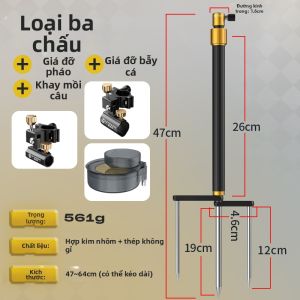 YEYINGZHE | Tay Cầm Đa Năng 3-trong-1 Cho Cần Câu Cá Di Động
