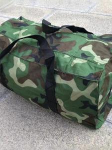 Fidelity Old-Fashioned Shipping Bag Large Capacity Army Green Shipping to Frontline Bag Handheld Canvas Packing Buggy Bag Luggage Bag