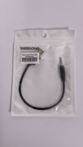 Kabel Audio 3.5mm Male to USB Male 30CM Websong