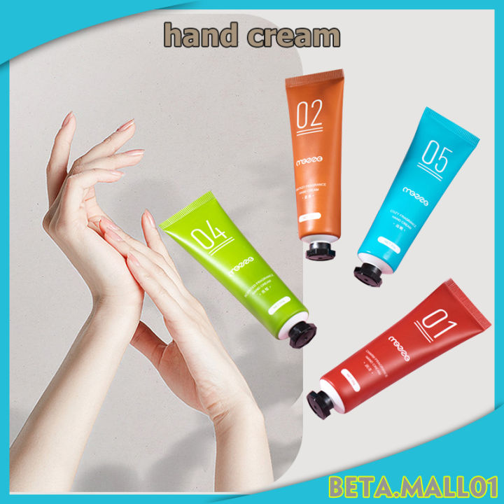 ครีมทามือ สำหรับทามือ 30g กลิ่นหอม hand cream แฮนด์ครีมมือนุ่ม ครีมบำรุงมือ มือนุ่มบำรุงผิว กลิ่นหอมติดทนนาน