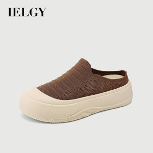 IELGY Shoes Womens Summer Platform Casual Booster Bucket Shoes Mules
