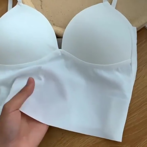 VR-015 ⚡SALE⚡ บราแฟชั่น มีโครง ครอปบรา สายเดี่ยว บราแฟชั่น สายไขว้