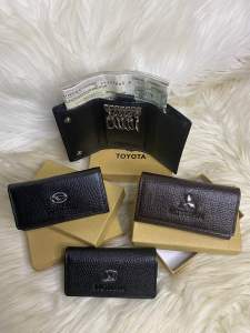 Dompet STNK Mobil / Gantungan kunci mobil motor kulit