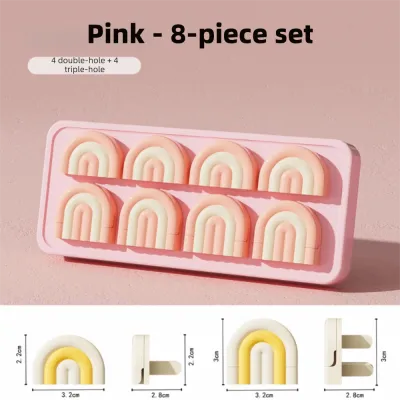 Child Safety Outlet Protector Covers Anti Shock Waterproof Dustproof Plug Caps For Household Power Strip Sockets