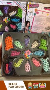 Mainan Anak FASHION JEWELRY DIY- Meronce Gelang Manik