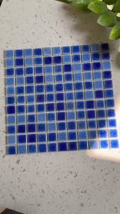 Gạch mosaic gốm men rạn màu sắc đa dạng thiết kế hiện đại dễ thi công dễ vệ sinh giá rẻ hàng sẵn kho trang trí phòng bếp phòng tắm khu nghỉ dưỡng quán ăn quán cafe shop bể bơi bể sục