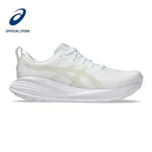 ASICS Men GEL-CUMULUS 27 Running Shoes in White/Lake Grey
