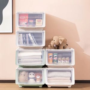 Vusign Shoes Storage Box / Box Penyimpanan Sepatu Plastik 43 cm Double Open Lid VS489