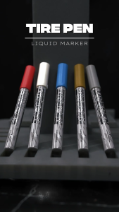 MOKOTO TIRE PEN LIQUID MARKER 5 COLORS PERMANENT PAINT WATERPROOF PEN MARKER FOR CARS AND MOTORCYCLE 1PC SPEEDMOTO