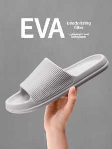 MONLEYTA | Mens Bathroom Slippers Noiseless Anti-Slip Wear-Resistant Special Bathing Shoes Large Size Home Comfortable High End Slippers