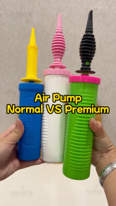 Balloons Pump Eco-friendly Plastic Inflatable Foot Pump Double Mouth Toys Ballons Inflator Foot Pump/ Hand pump