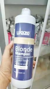 Dầu gội tím khử ánh vàng tóc luxplex luxsons 250ml