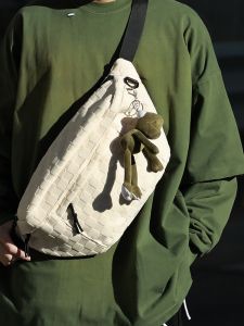 Túi Đeo Chéo Nam SUNMAN Nylon Phong Cách Đường Phố Túi Đeo Vai Đơn Túi Đeo Chéo Đi Làm Thường Ngày Túi Đeo Hông Mới 2024