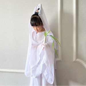 Halloween Childrens Costume Girls Performance Cosplay Clothes Role-playing Transformation Journey to the West Outfit